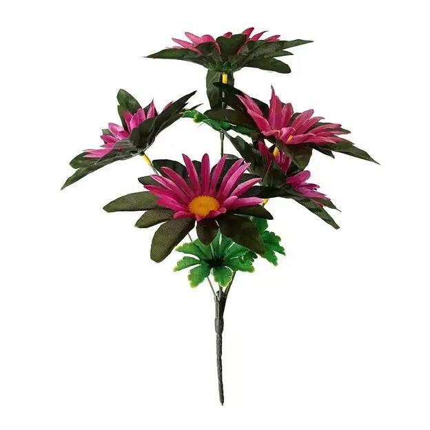 Букет с ромашками 5 голов 32см 366-654 фото 1