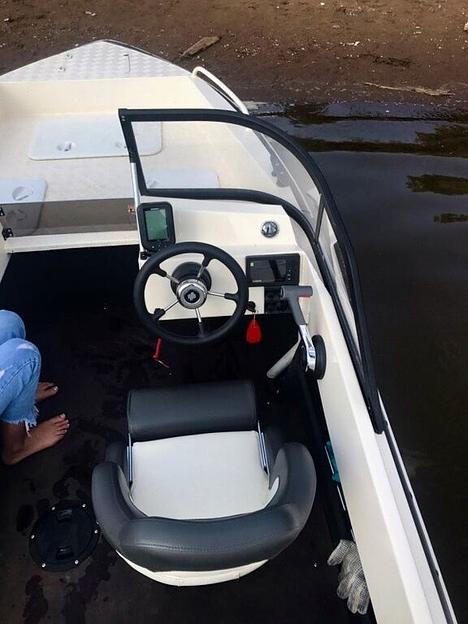 Алюминиевый катер Тактика 460 Prosport, 480*180*77 см фото 8