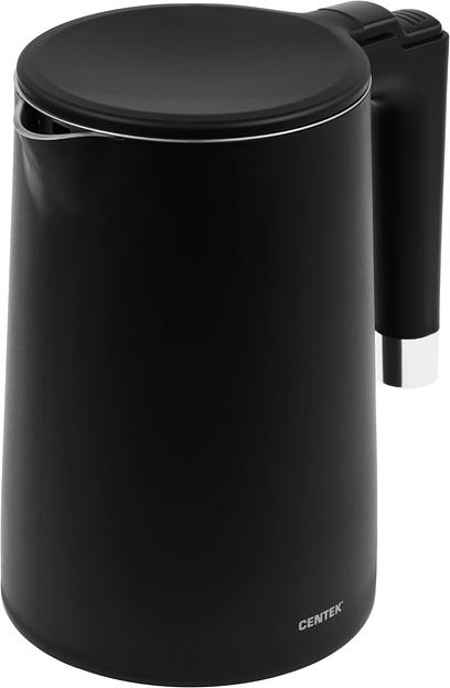 Чайник электрический Centek CT-1011 1.5л. 2200Вт черный корпус: металл/пластик фото 2