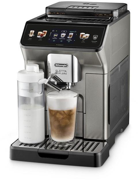 Кофемашина Delonghi ECAM450.86.T 1450Вт черный/серебристый фото 1