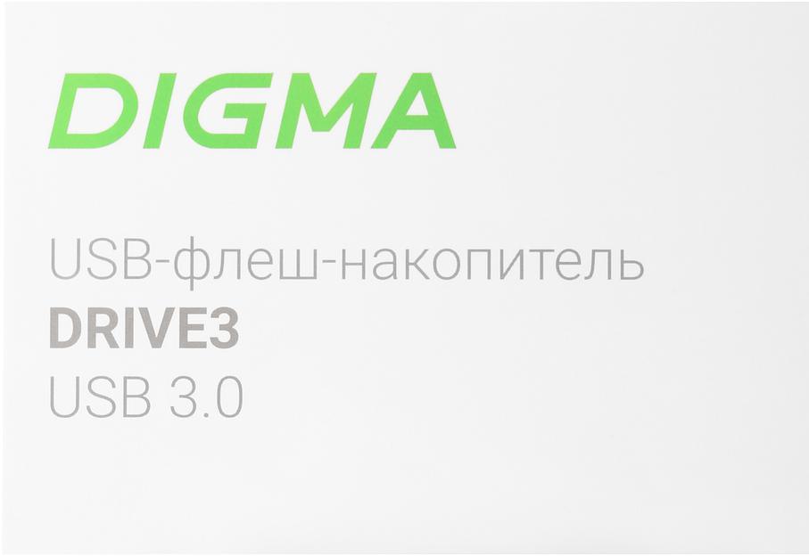 Флеш Диск Digma 32Gb DRIVE3 DGFUM032A30SR USB3.0 серебристый фото 4