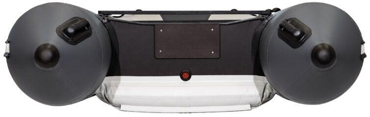 Лодка Таймень NX 3400 НДНД PRO, 3400*1600*450 мм., цвет: серый-графит фото 7