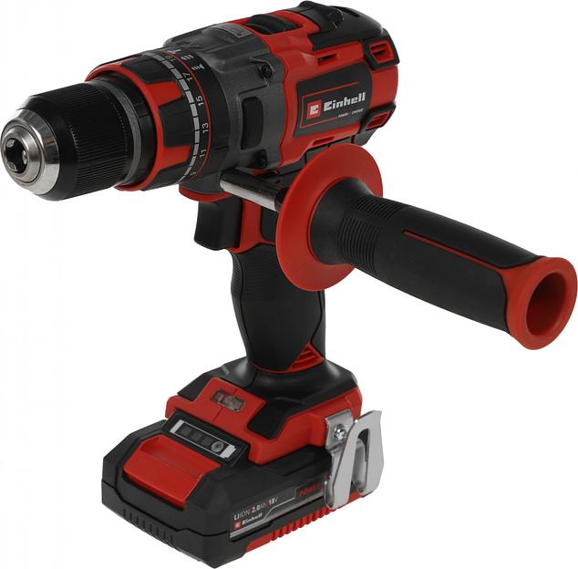 Дрель-шуруповерт Einhell PXC TE-CD 18 Li-i BL аккум. патрон:быстрозажимной (кейс в комплекте) (4513861) фото 1