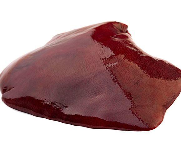 Печень свиная монолит 1 кг фото 1