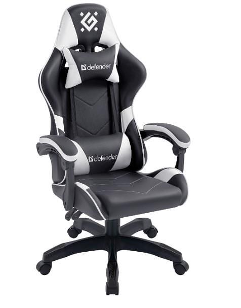 Игровое кресло COMPANION BLACK/WHITE 64023 DEFENDER фото 1