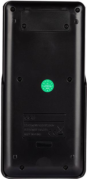 Калькулятор научный Deli ED82ES черный 10+2-разр. фото 6