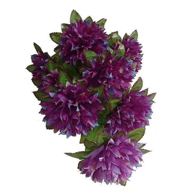 Букет с хризантемой на 9 голов 75см 486-773 фото 2