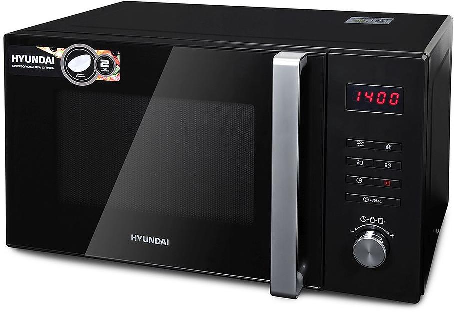 Микроволновая Печь Hyundai HYM-M2062 23л. 800Вт черный фото 8