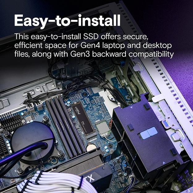 Твердотельный накопитель SSD Crucial P310 4TB PCIe Gen4 NVMe 2280 M.2 SSD CT4000P310SSD8 фото 6