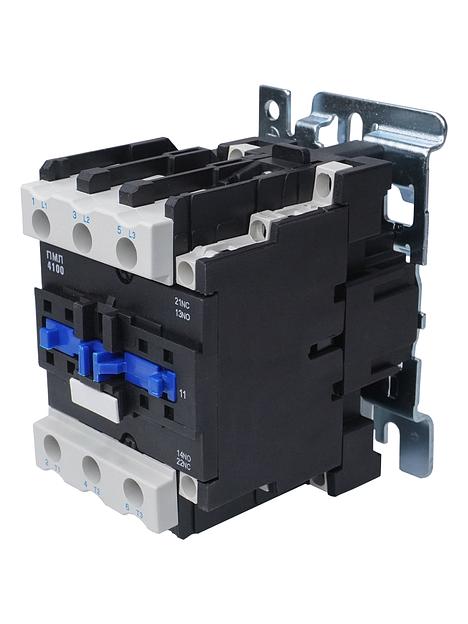 Пускатель магнитный ПМЛ-4100 УХЛ4 Б 220В/50Гц 1р+1з 63А нереверсивный без реле IP00 Электротехник ET509649 фото 1