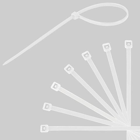 Стяжка (хомут) нейлоновая сверхпрочная Power Lock, 2.5×200 мм, белая, Sonnen, 607920, опт фото 4