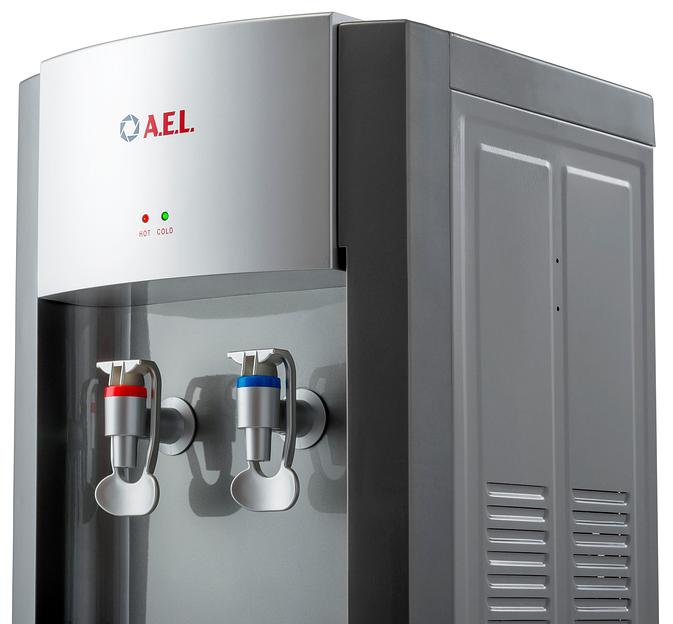 Кулер AEL LD-AEL-28 напольный электронный серебристый/серый фото 5