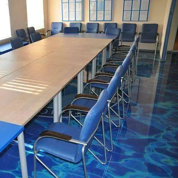 «Тэпинг Пол» 205 «Прозрачный 3D» двухкомпонентный эпоксидный прозрачный наливной пол ОПТ фото 4