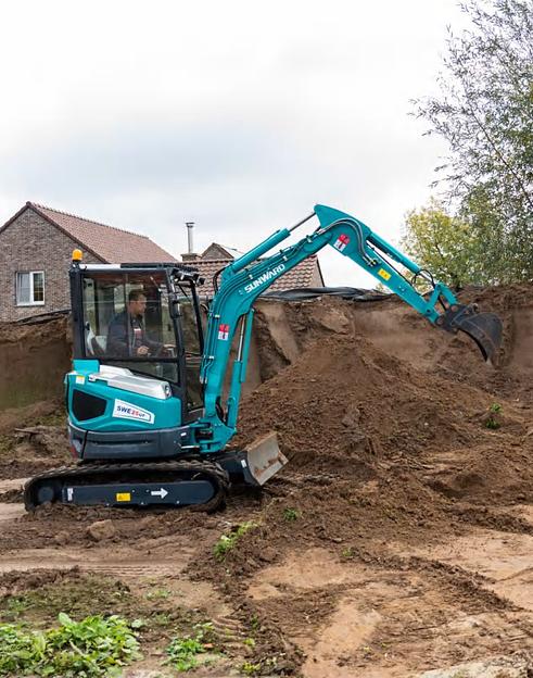 Мини-экскаватор Sunward «SWE25UF» фото 4