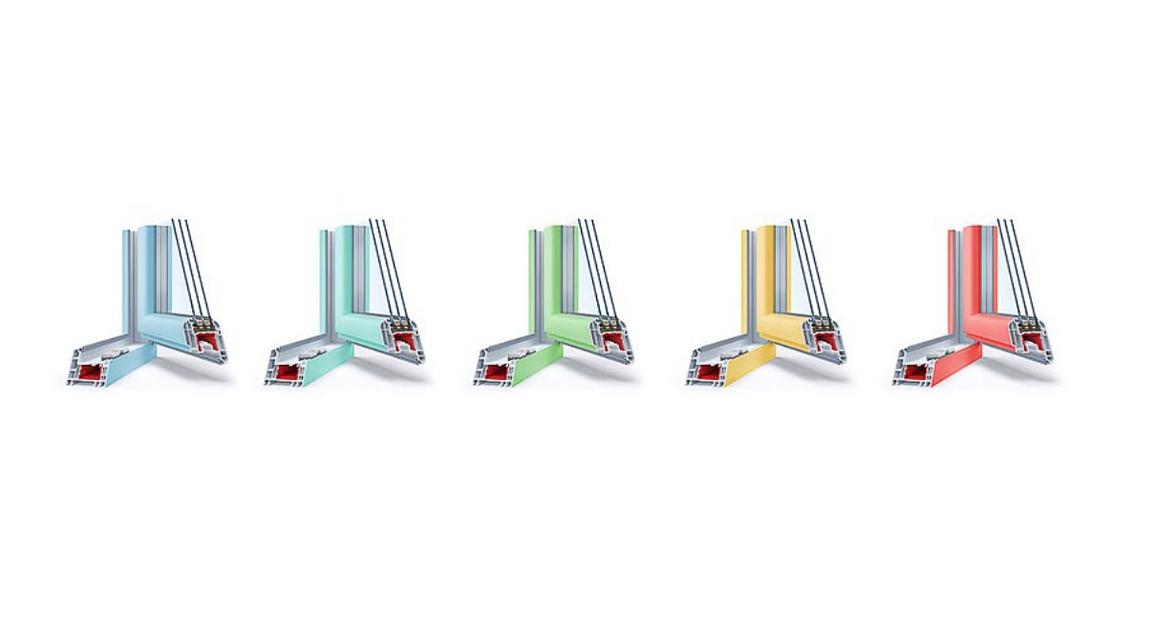 Цветные окна фото 2