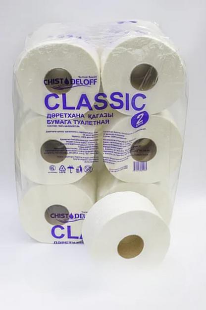 Бумага туалетная «Chistodeloff Jumbo Classic» В рулоне ОПТ фото 1