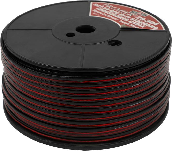 Кабель акустический Premier SCT-04 BC 100м. черный (25-304 100) фото 1