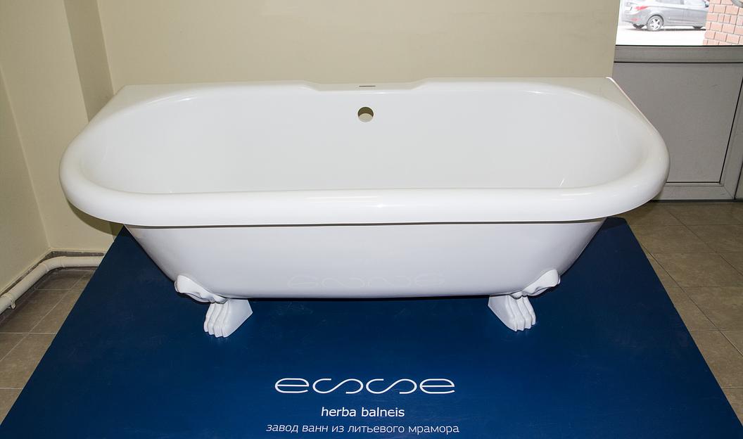 Ванна отдельностоящая ESSE «CAPRI» на ножках ОПТ фото 6