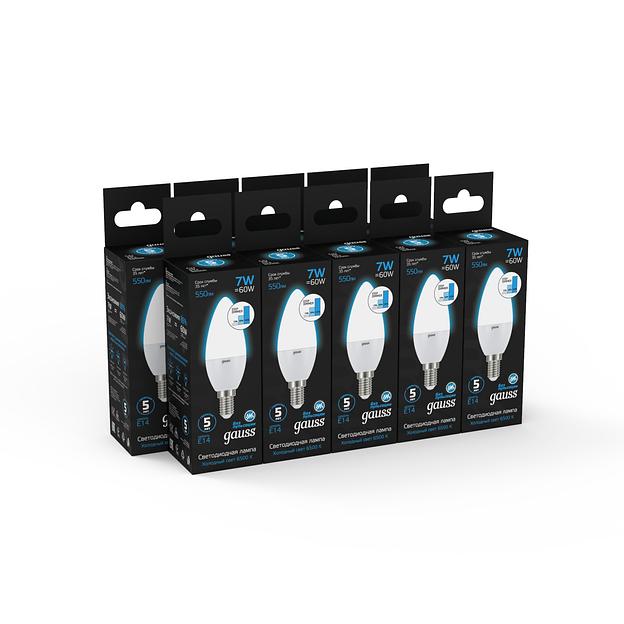Лампа Свеча 7W 550lm 6500К E14 шаг. диммирование LED фото 3