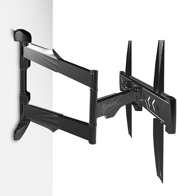 Кронштейн для телевизора Onkron NP47 черный 40"-75" макс.35кг настенный поворот и наклон фото 4