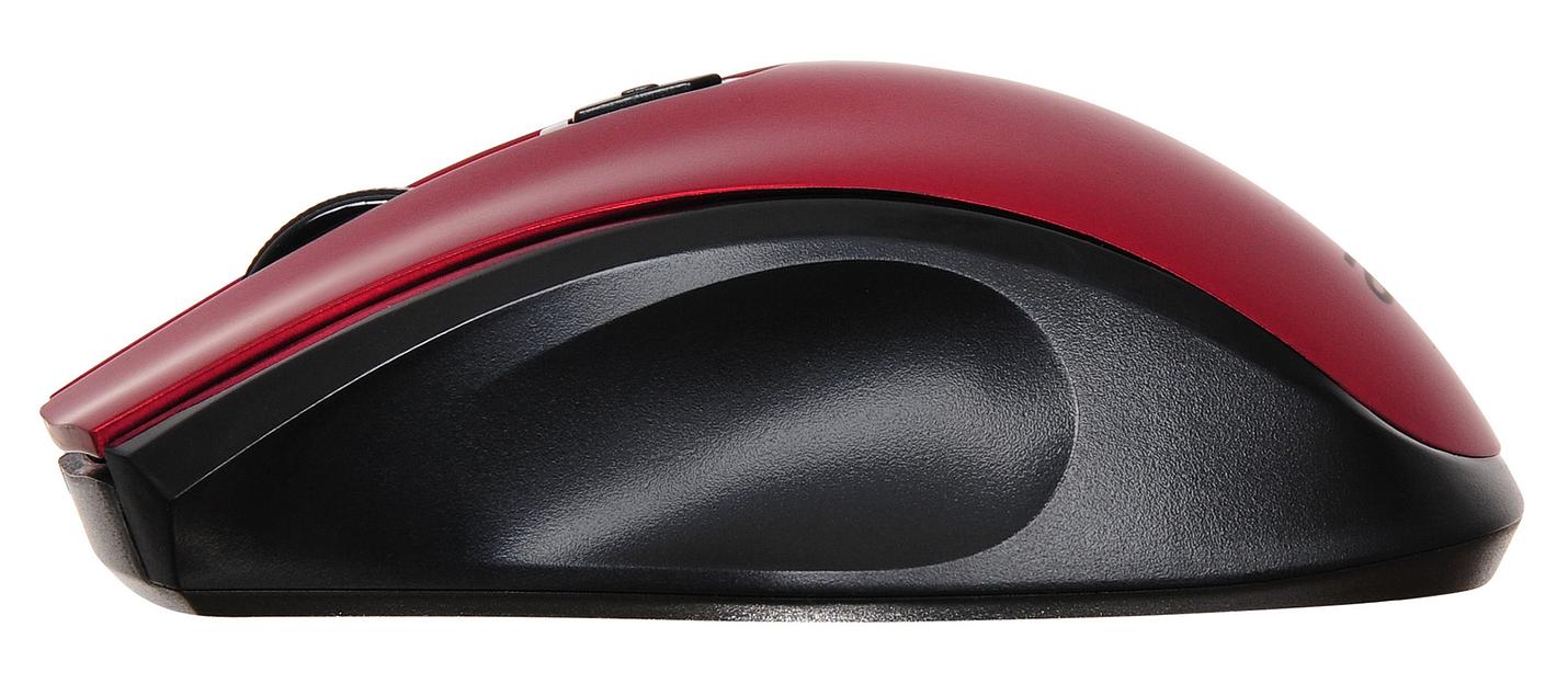 Мышь Acer OMR032 черный/красный оптическая (1600dpi) беспроводная USB (3but) фото 4