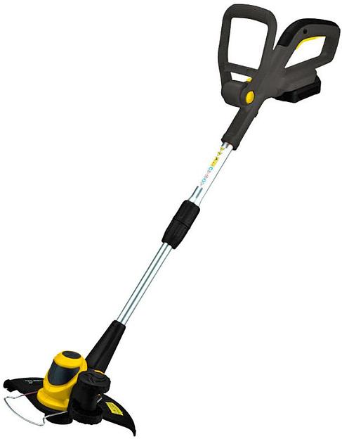 Триммер электрический Huter GET-18-2Li аккум. неразбор.штан. реж.эл.:леска фото 1