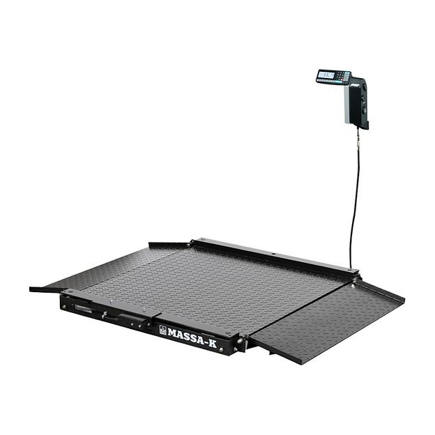 Весы Масса-К 4D-LA-15/12-2000-RL с печатью этикеток и регистрацией товароучетных операций фото 1