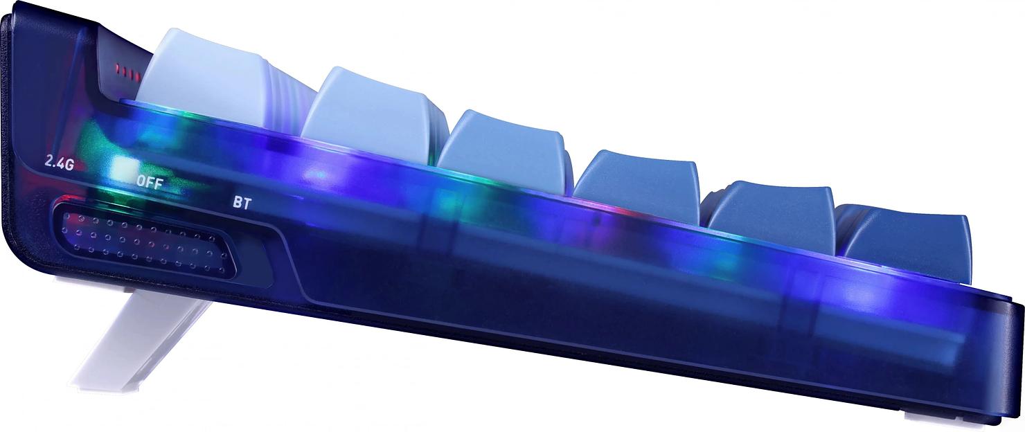 Клавиатура Redragon Garen Pro механическая синий USB беспроводная BT/Radio Multimedia for gamer LED (71745) кабель 1.5м фото 6