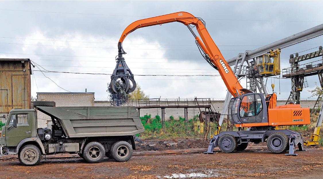 Экскаватор-перегружатель Е215WН фото 1