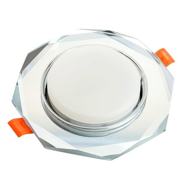 Светильник ДВО-15w GX53 без лампы прозрачный фото 4