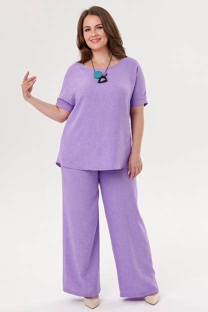 Брюки женские 121/18/Сиреневый фото 3