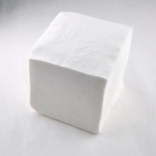 Салфетки 24*24 см. белые 1-сл 400 лист/уп /1/18/ фото 1