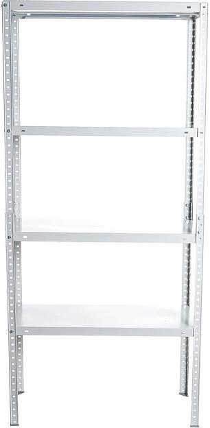 Стеллаж Практик MS Standart 160KD/70x30/4 пол.:4 разборная 1600x700x300мм серый (S24099023402) фото 3