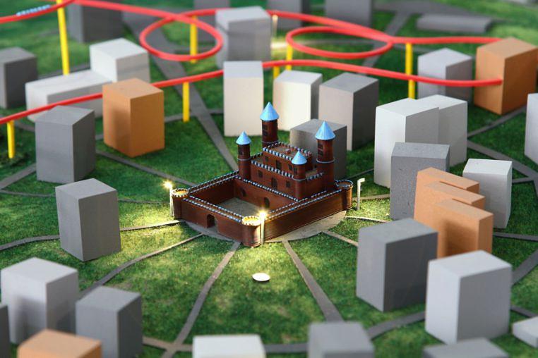 Изготовление макетов коттеджей и коттеджных поселков фото 2