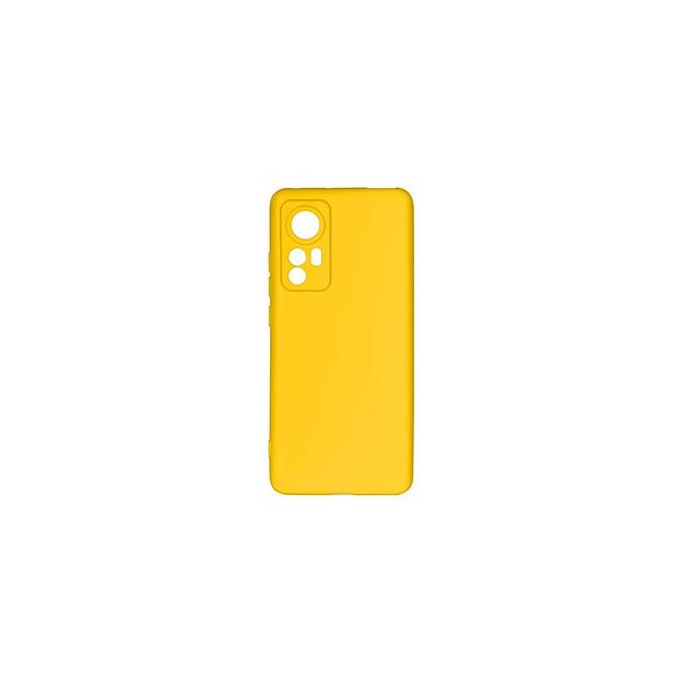Чехол (клип-кейс) DF xiCase-63, для Xiaomi 12/12X, желтый [xicase-63 (yellow)] фото 1