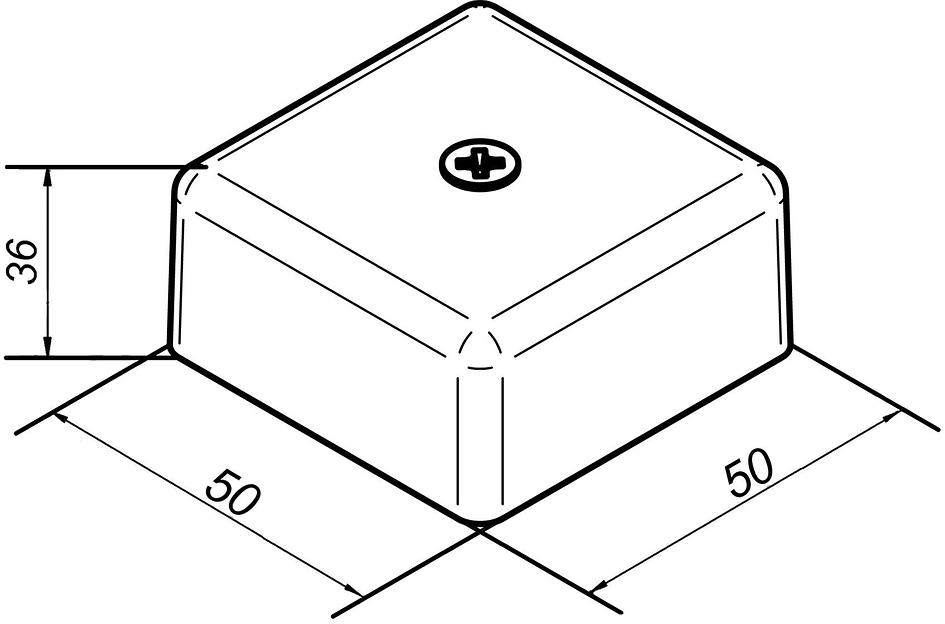 Коробка монтажная огнестойкая КМ-О(2к) - IP41-m фото 4