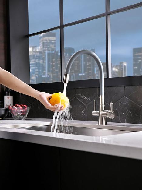 Смеситель Lemark Comfort LM3075BN для кухни с подключением к фильтру с питьевой водой фото 3