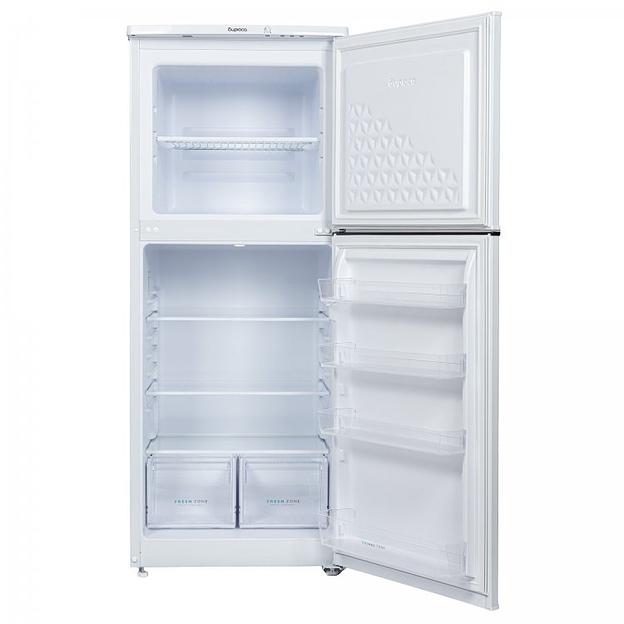 Холодильник Бирюса 553 белый двухкамерный 160/70л морозилка сверху автоматическое оттаивание фото 1