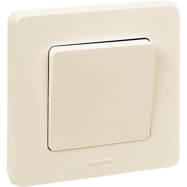 Legrand 673931 Рамка - 1 пост - INSPIRIA - слоновая кость фото 5