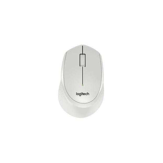 Мышь беспроводная Logitech M330 Silent Plus, радио, оптическая, USB, 1000dpi, белый [910-004926] фото 1