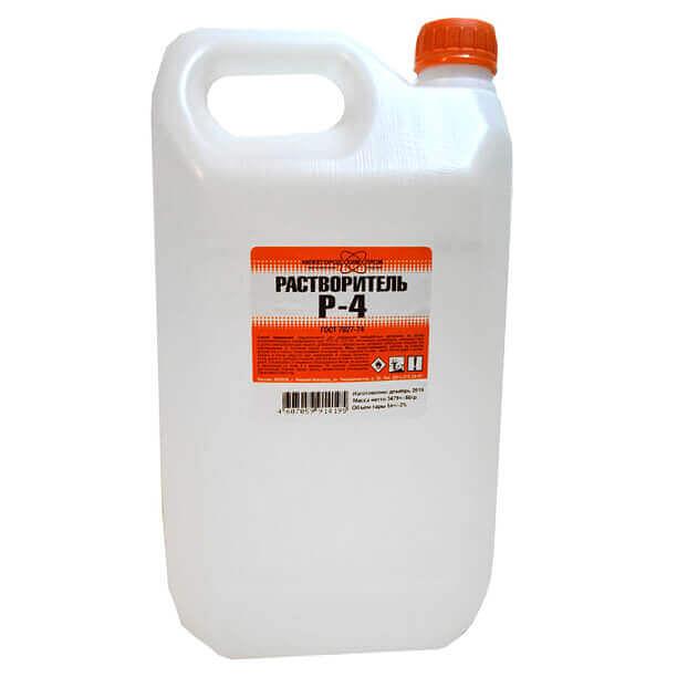 Растворитель Р-4, 5л фото 1