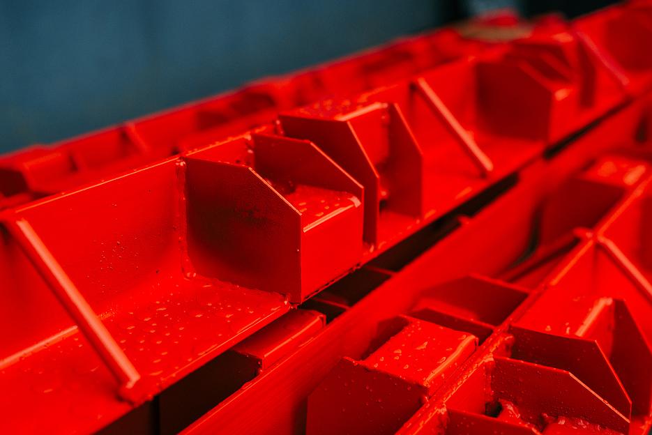 Щит шарнирный для крупнощитовой стальной опалубки стен фото 5