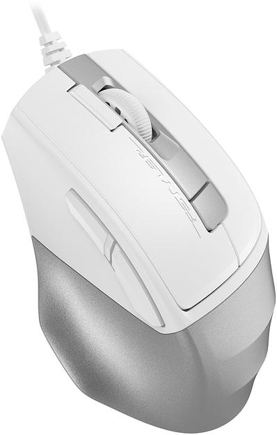 Мышь A4Tech Fstyler FM45S Air белый/серебристый оптическая (2400dpi) silent USB (7but) фото 6