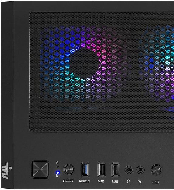 ПК IRU Tactio 510B7GP TWR i7 14700F (2.1) 32Gb SSD1Tb RTX5070 12Gb Windows 11 Pro GbitEth 850W черный (RUS) (2126640) фото 10