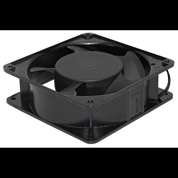 Вентилятор для настенного телекоммуникационного шкафа 120х120х38мм фото 2