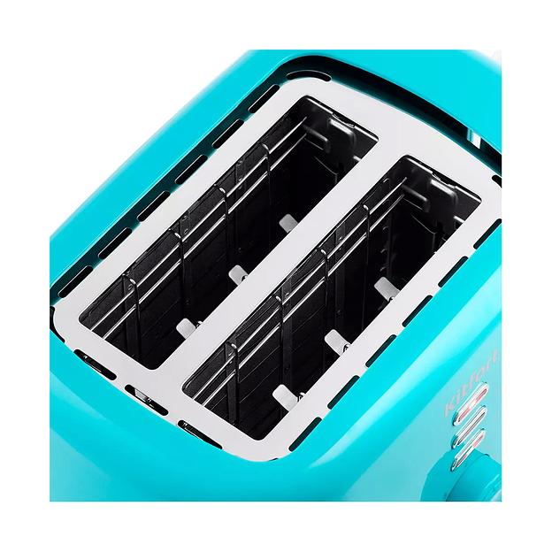 Тостер Kitfort КТ-2050-3 бирюзовый фото 3