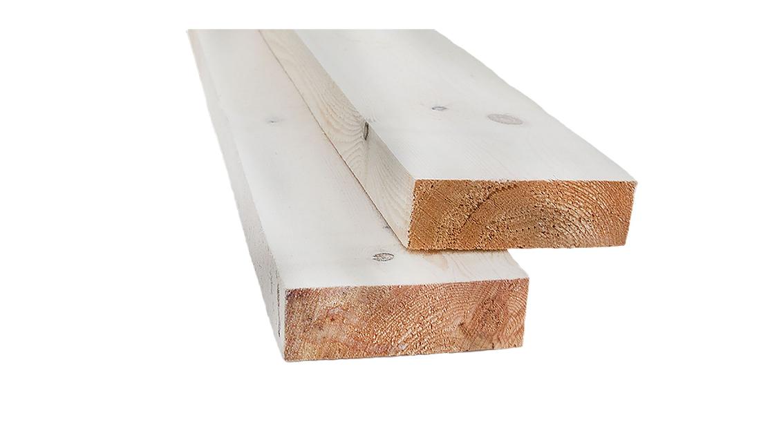 Доска обрезная осина 50x150x6000 мм ОПТ фото 1