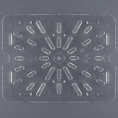 Сливная вставка к GN 1/2 (дренаж) поликарбонат /1/12/ фото 1