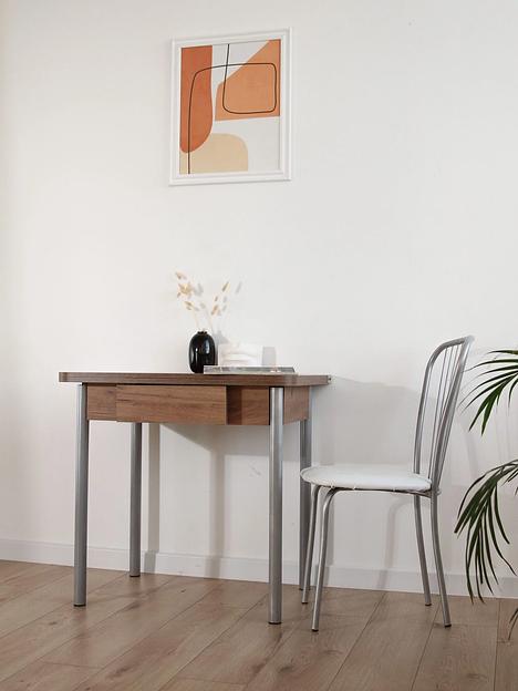 Стол ломберный ЛДСП раскладной с ящиком ОПТ фото 2