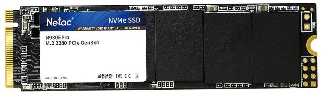 Накопитель SSD Netac PCI-E 3.0 512Gb NT01N930E-512G-E4X N930E Pro M.2 2280 фото 1